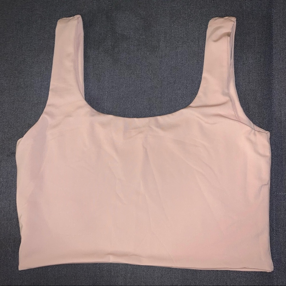 🆕 Beige Seamless Bralette / Crop Top